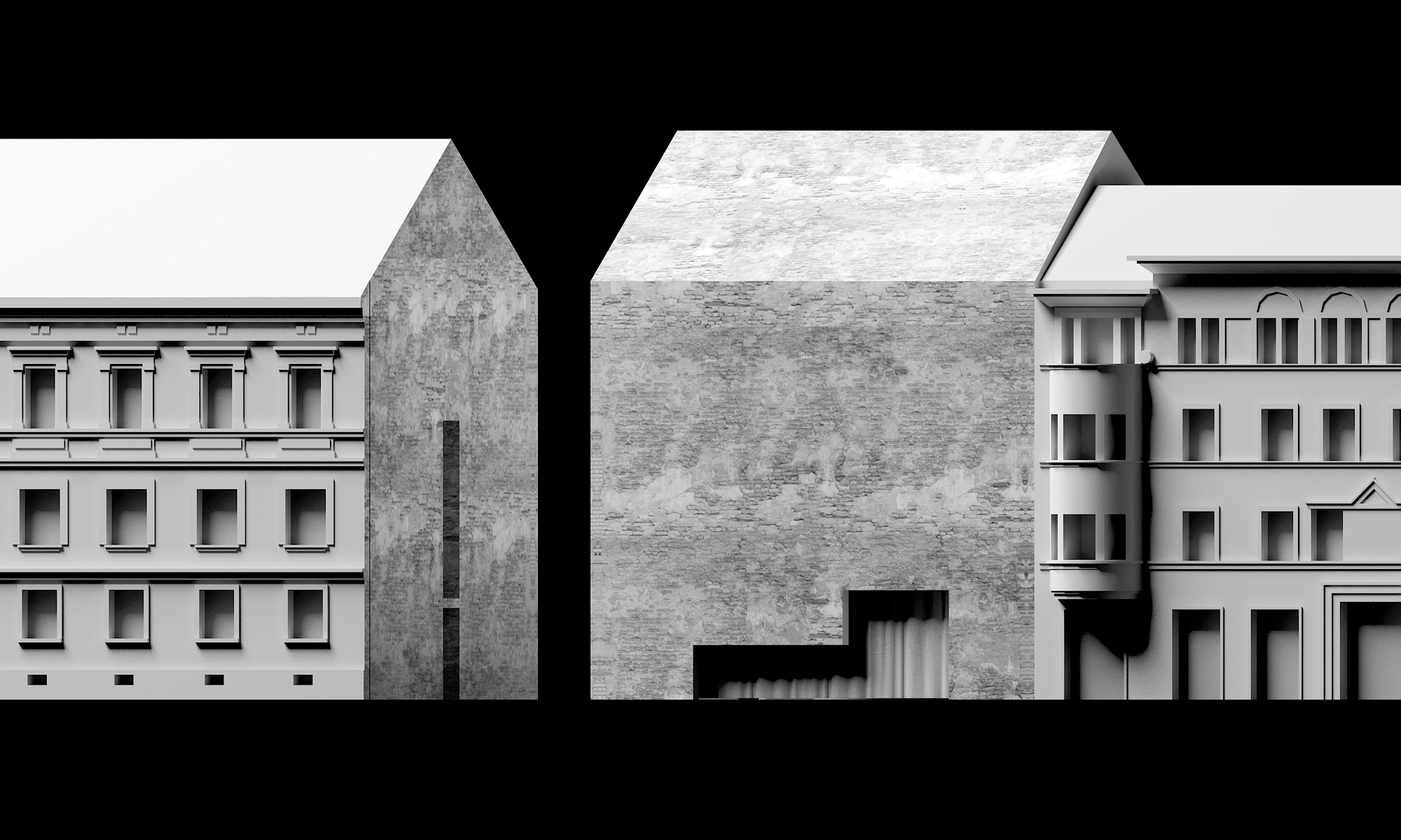 About buildings and fools. ALUARTFORUM - Galería en la Academia de Arte de Zagreb. Zagreb (2014) arquitecto Francisco Jorquera